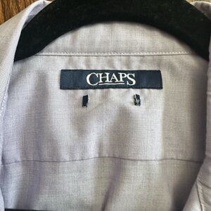 Chaps Light Gray Cotton Shirt